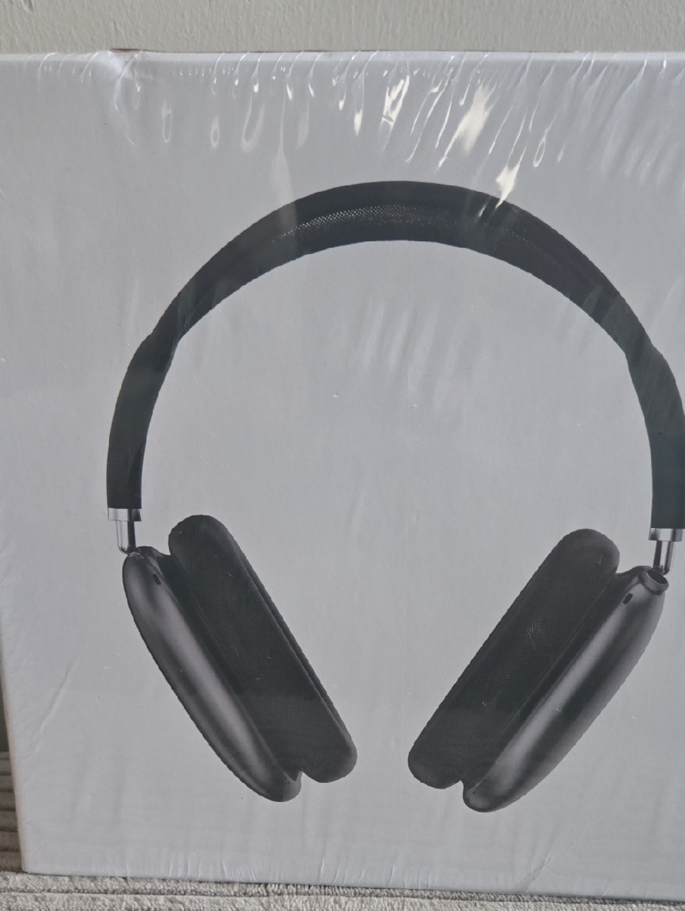 Wireless Over-Ear Headphones in Black